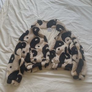 Urban Outfitters Yin Yang Teddy Jacket